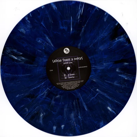 Satoshi Tomiie & Dopeus - Gaien 2am Blue Marbled Vinyl Edtion