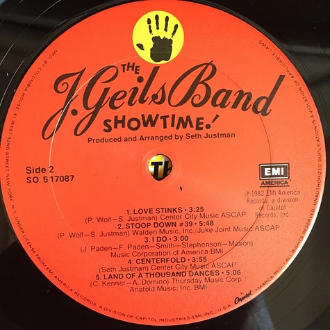 The J. Geils Band - Showtime!