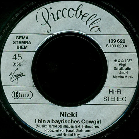 Nicki - I Bin A Bayrisches Cowgirl