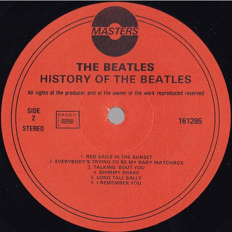 The Beatles - History Of The Beatles