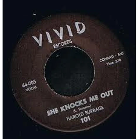 Harold Burrage - She Knocks Me Out / A Heart (Filled With Pain)