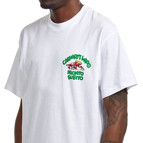 Carhartt WIP - S/S Pronto T-Shirt (White) | HHV