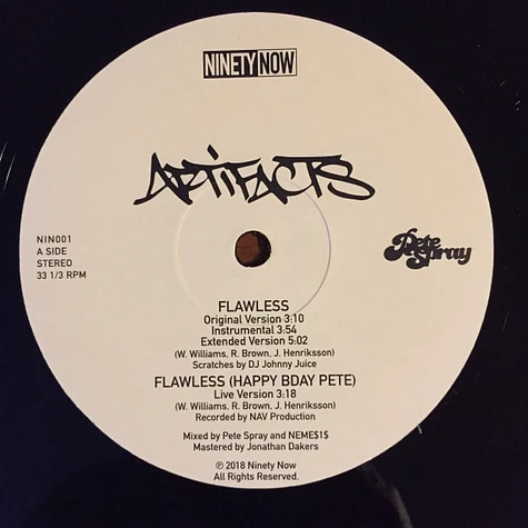 Artifacts - Flawless