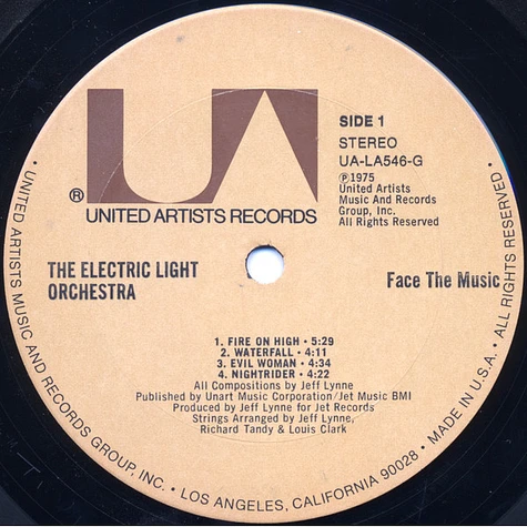 Electric Light Orchestra - Face The Music