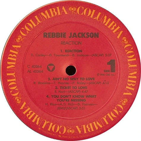 Rebbie Jackson - Reaction