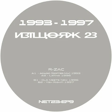 R-Zac - Untitled Clear Vinyl Edition