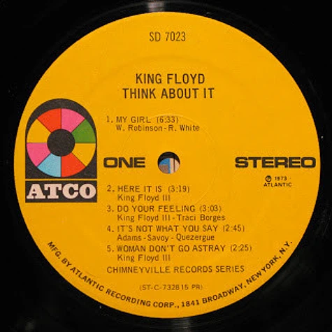 King Floyd - Think About It