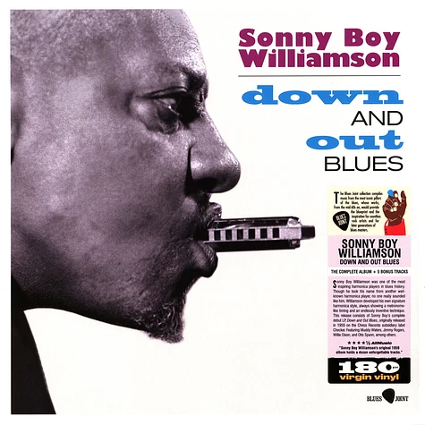 Sonny Boy Williamson - Down And Out Blues Limited Edition