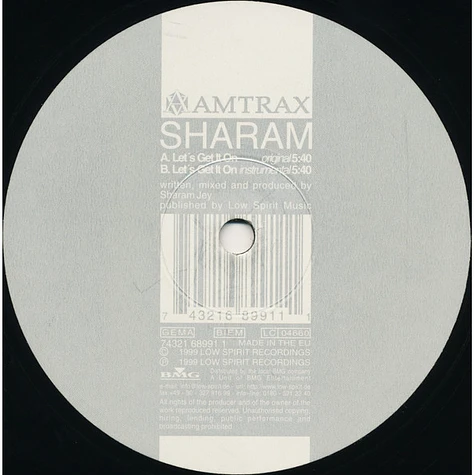 Sharam Jey - Let's Get It On