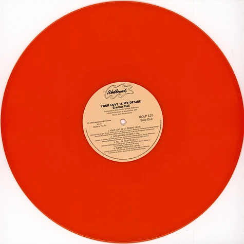 Eramus Hall - Your Love Is My Desire HHV Exclusive Orange Vinyl Edition