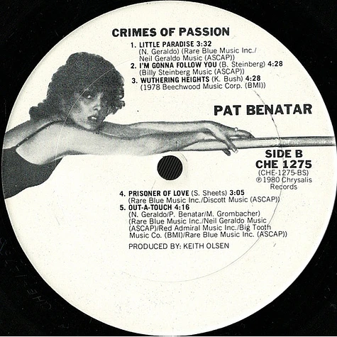 Pat Benatar - Crimes Of Passion