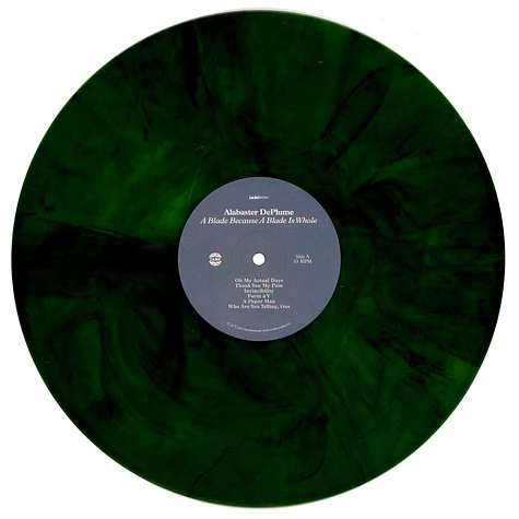 Alabaster DePlume - A Blade Because A Blade Is Whole Colored Vinyl Edition