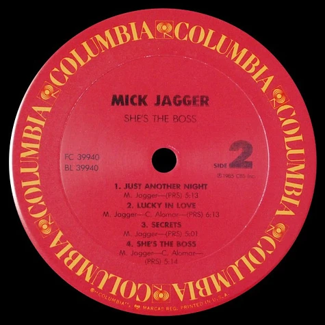 Mick Jagger - She's The Boss