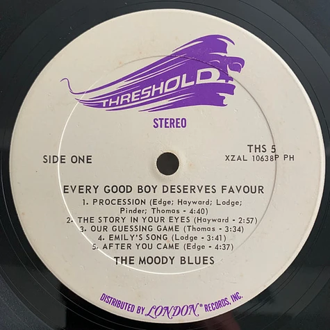 The Moody Blues - Every Good Boy Deserves Favour