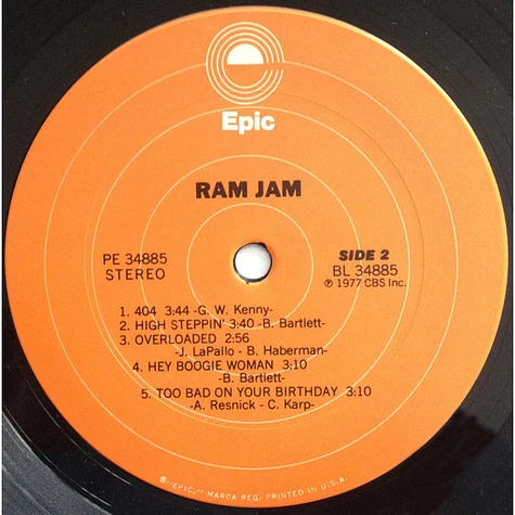 Ram Jam - Ram Jam