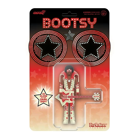 Bootsy Collins - Bootsy Collins (Glow) - ReAction Figure