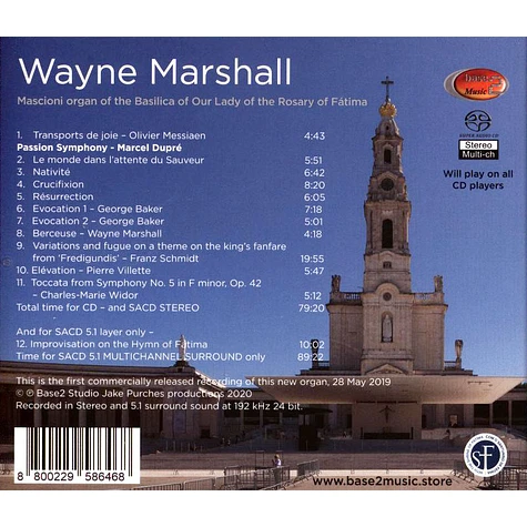 Wayne Marshall - Passion Symphony Sacd