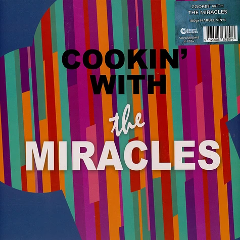 Smokey Robinson & The Miracles - Cookin With Turquoise Marble Vinyl Edition