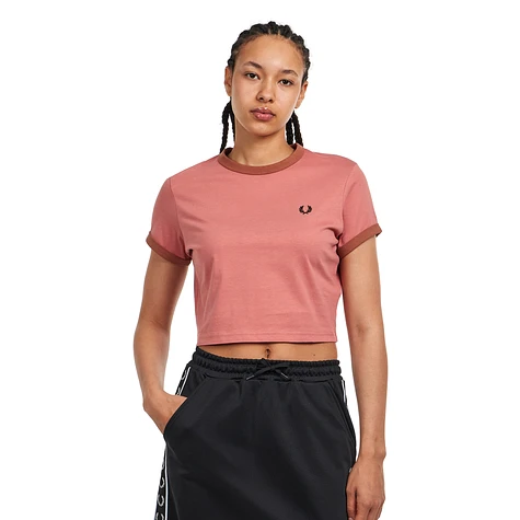 Fred Perry - Cropped Ringer T-Shirt