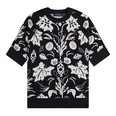 Fred Perry x Amy Winehouse Foundation - Printed Knitted Top