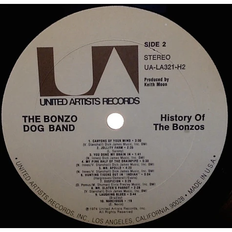 Bonzo Dog Doo-Dah Band - The History Of The Bonzos