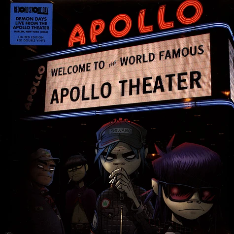 Gorillaz - Demon Days Live In Harlem Record Store Day 2025 Red
