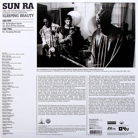 The Sun Ra Arkestra - Sleeping Beauty