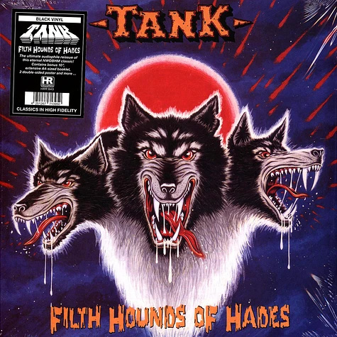 Tank - Filth Hounds Of Hades Black Vinyl Edition 10'