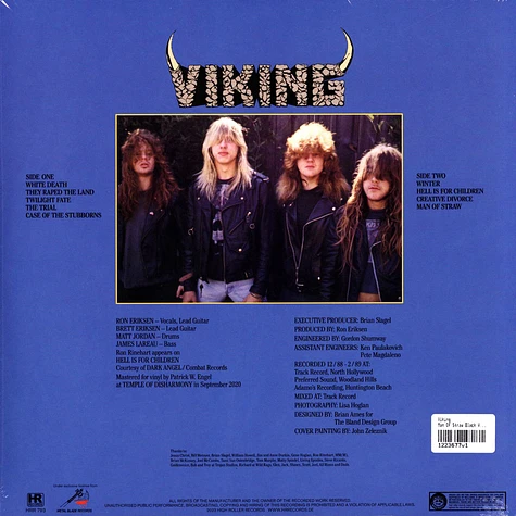 Viking - Man Of Straw Black Vinyl Edition