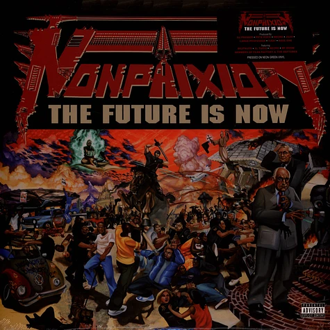 Non Phixion - The Future Is Now Neon Green Vinyl Edition