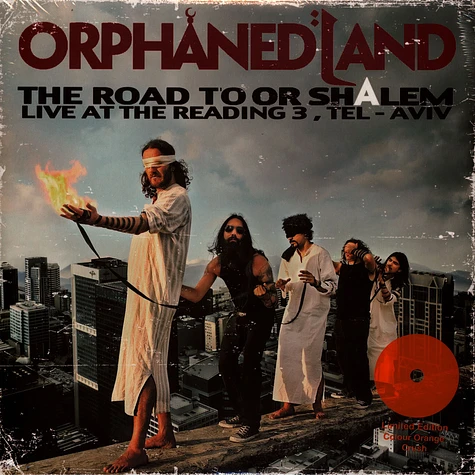 Orphaned Land - The Road To Or-Shalem Transparent Orange Crush Vinyl Edition