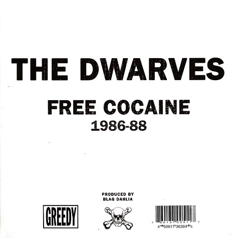 Dwarves - Free Cocaine 1986-88: Limited Edition