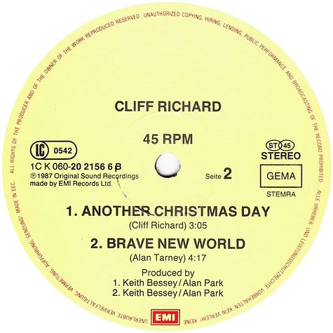 Cliff Richard - Remember Me