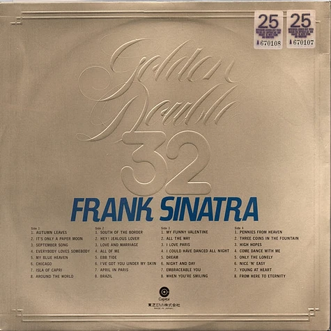 Frank Sinatra - Golden Double 32