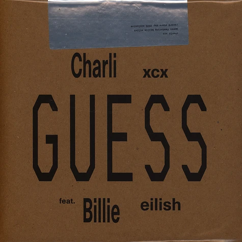 Charli XCX - Guess Featuring Billie Eilish Record Store Day