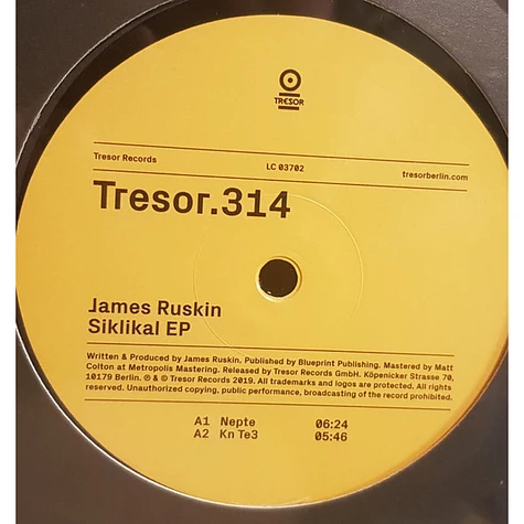 James Ruskin - Siklikal EP