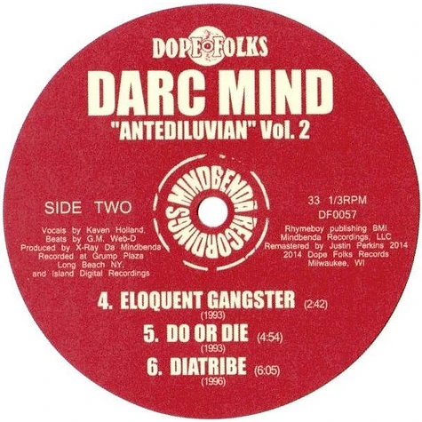 Darc Mind - Antediluvian Vol. 2