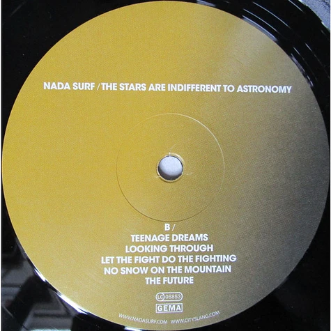 Nada Surf - The Stars Are Indifferent To Astronomy