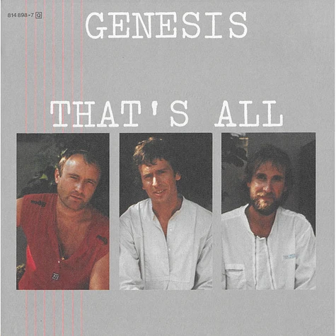 Genesis - That's All