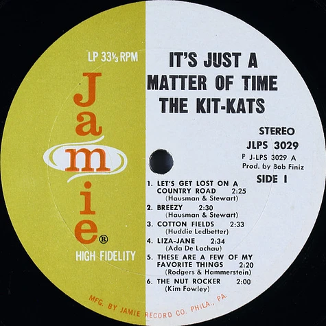 The Kit Kats - It's Just A Matter Of Time