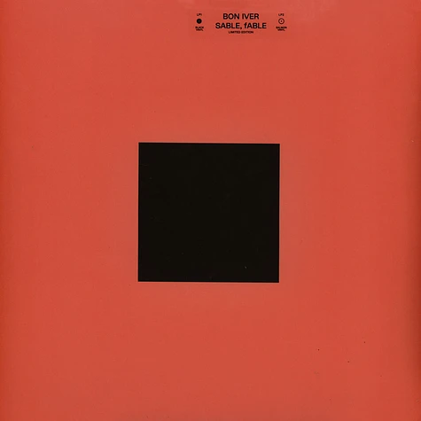 Bon Iver - SABLE, fABLE Black & Salmon Vinyl Editon