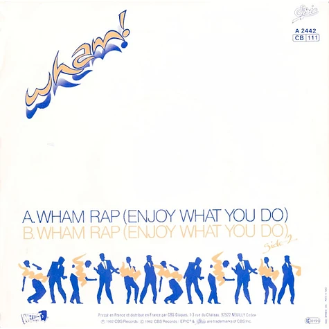 Wham! - Wham Rap!