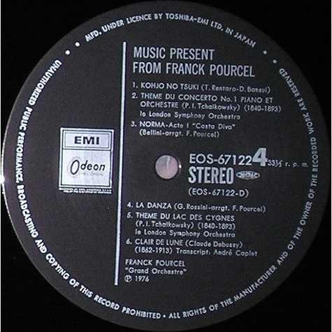 Franck Pourcel Et Son Grand Orchestre - Music Present