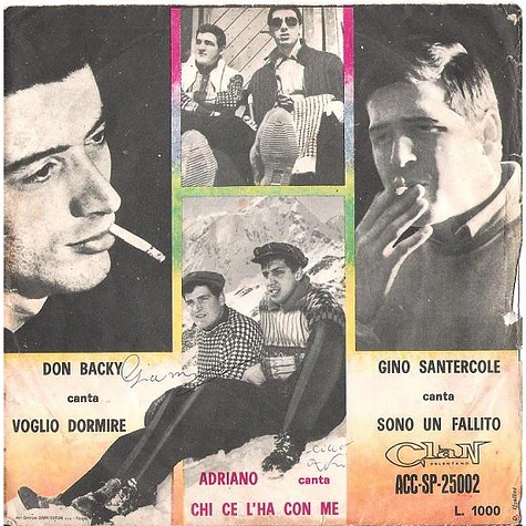 Adriano Celentano / Don Backy / Gino Santercole - Tris + 1