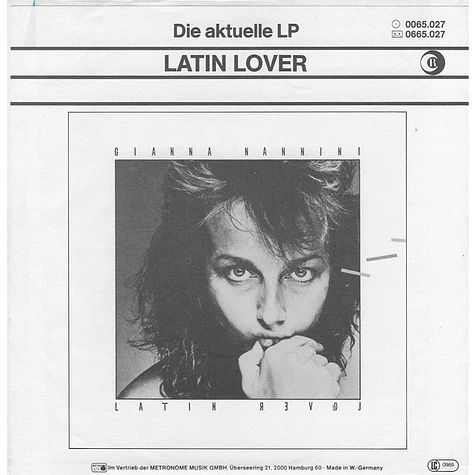 Gianna Nannini - Latin Lover / Fumetto