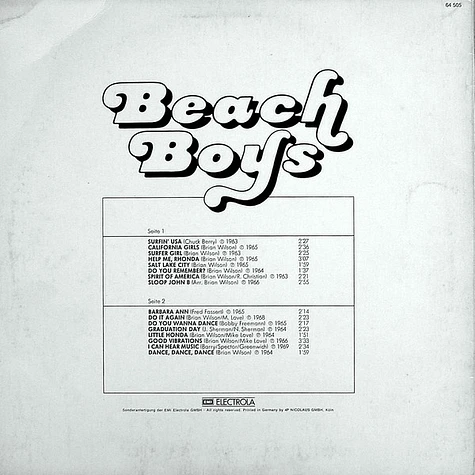 The Beach Boys - Beach Boys