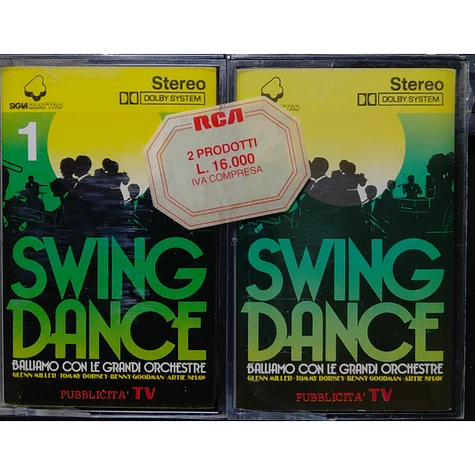 Glenn Miller, Tommy Dorsey, Benny Goodman, Artie Shaw - Swing Dance - Balliamo Con Le Grandi Orchestre