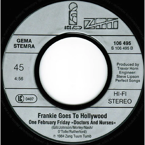 Frankie Goes To Hollywood - Two Tribes