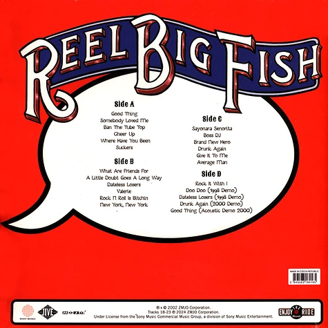 Reel Big Fish - Cheer Up Transparent Yellow Vinyl Edition