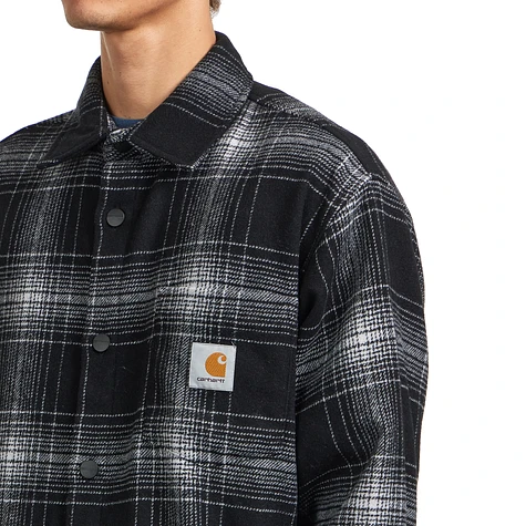 Carhartt WIP - Brennan Shirt Jac (Brennan Check / Black / Wax) | HHV